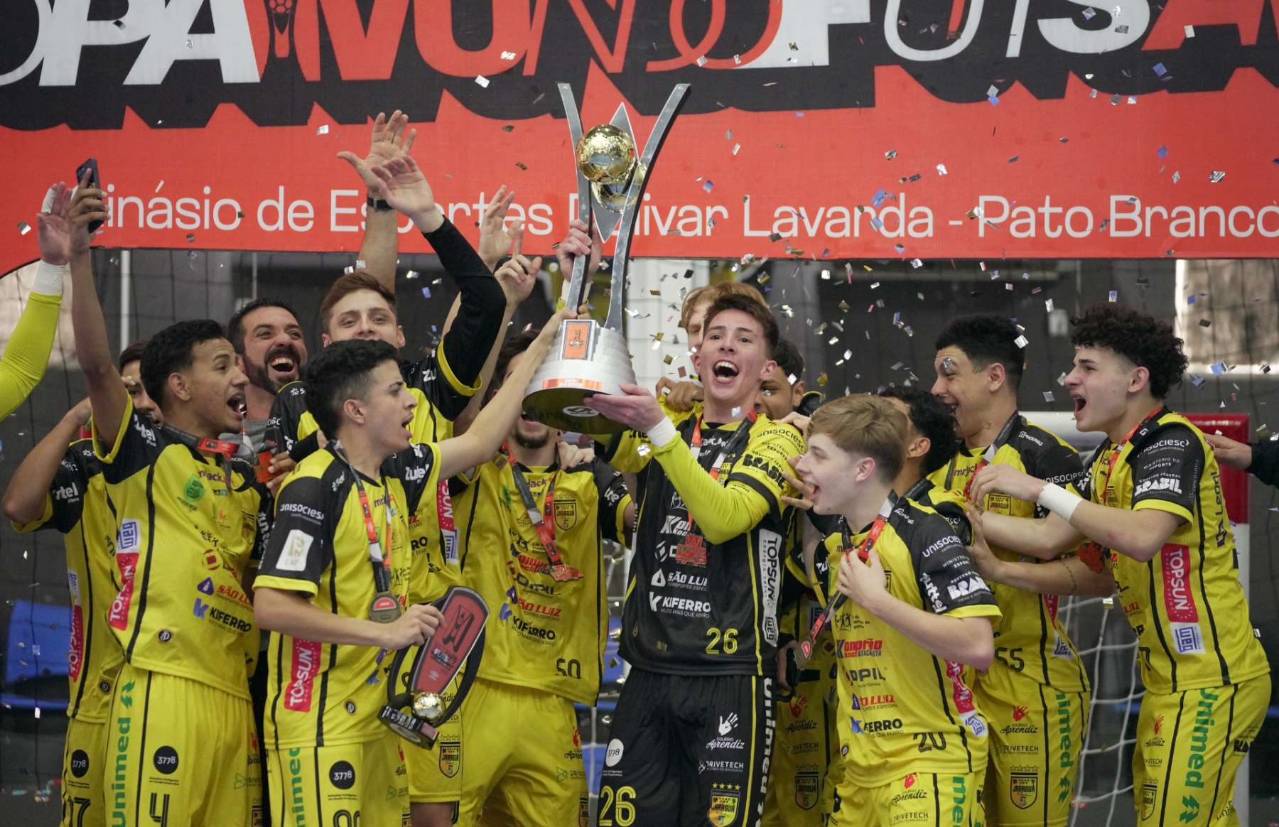 Jaragu  campeo da Copa Mundo do Futsal Sub-19